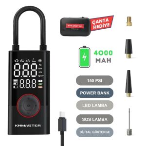 HAVA POMPASI LP200 – 150 PSI DİJİTAL GÖSTERGELİ ŞARJLI