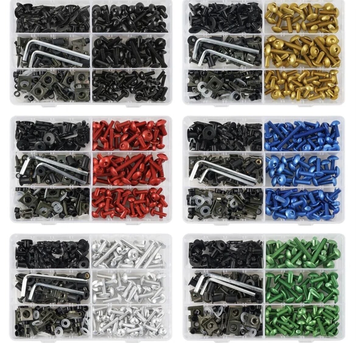 GRANAJ VİDA SETİ RENKLİ