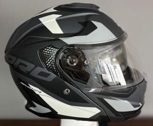 FF 935 PRO MAT GREY STİCKER3 KASK