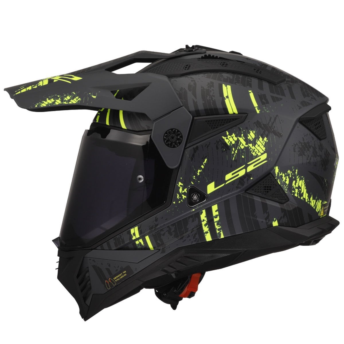 PIONEER 2 CRAZY MAT SİYAH GRİ NEON SARI