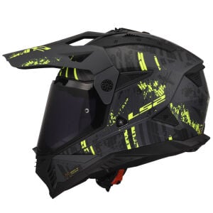 PIONEER 2 CRAZY MAT SİYAH GRİ NEON SARI