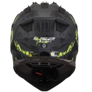 PIONEER 2 CRAZY MAT SİYAH GRİ NEON SARI
