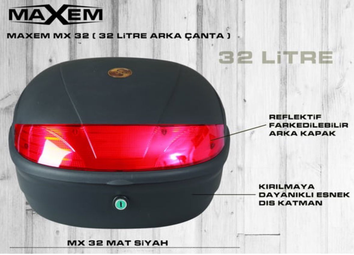 Çanta Mx-32 Siyah 32Lt