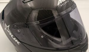 AUK 01 KASK CAMI GRİ AYNALI