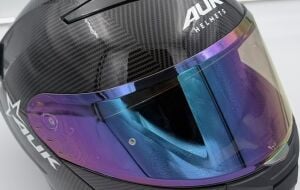 AUK 01 KASK CAMI GÖKKUŞAĞI AYNALI
