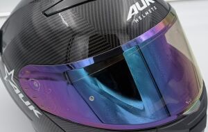 AUK 01 KASK CAMI GÖKKUŞAĞI AYNALI