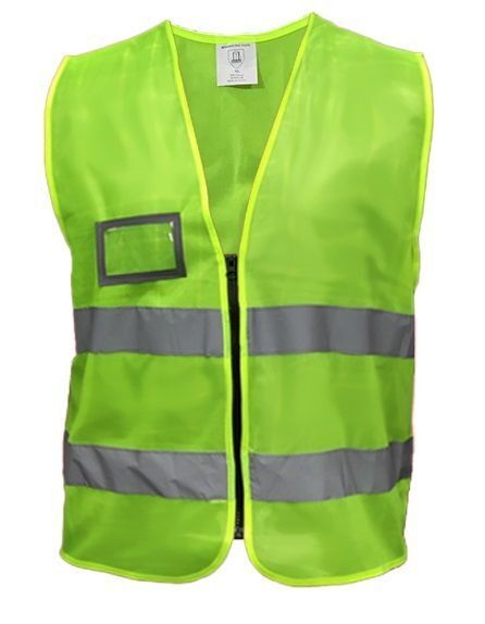 Reflektör Yelek Cepli Fermuarlı