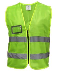 Reflektör Yelek Cepli Fermuarlı