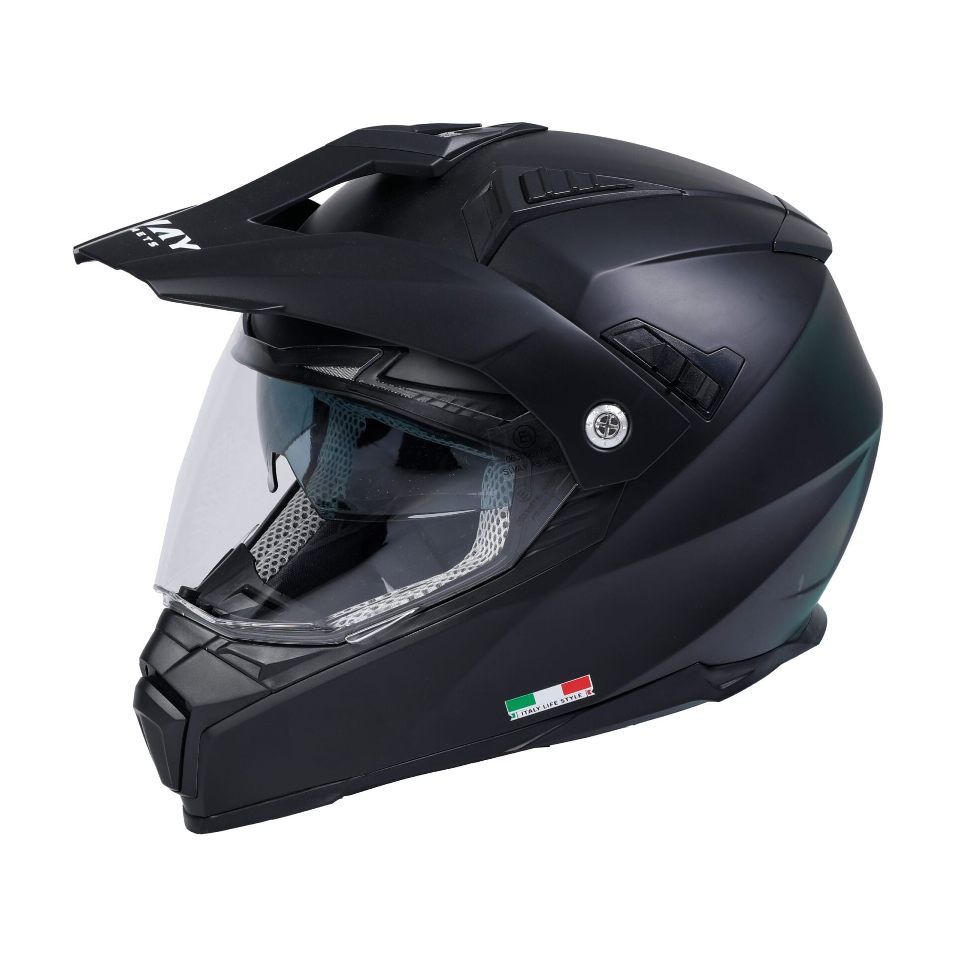 SW X60 MAT SİYAH KASK