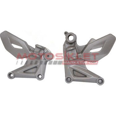 Ns 200 Ön Basamak Breketi Takım GRİ