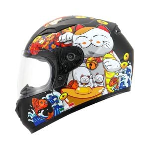 SW 815K CAT WHITE YELLOW ÇOCUK KASK