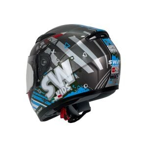 SW 815K ALIEN TITANYUM RED ÇOCUK KASK