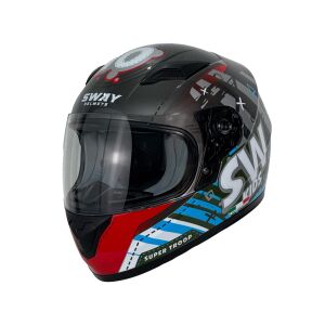 SW 815K ALIEN TITANYUM RED ÇOCUK KASK