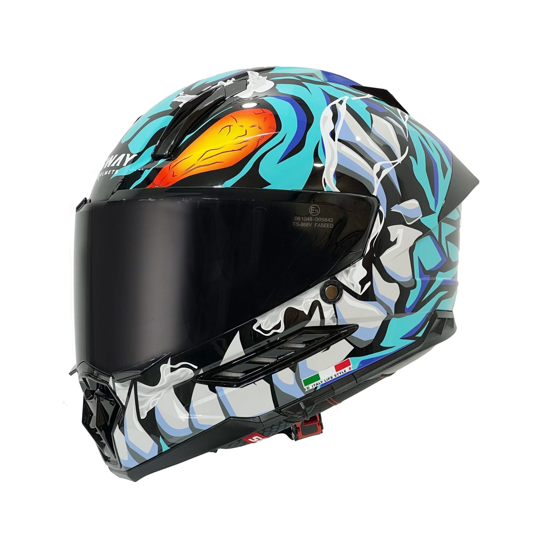 SW 868 CANNIBAL BLACK BLUE