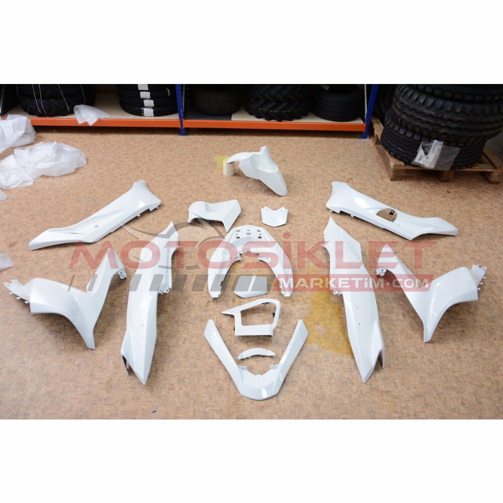 Pcx Kaporta Seti 2013-2017 Beyaz Boyalı