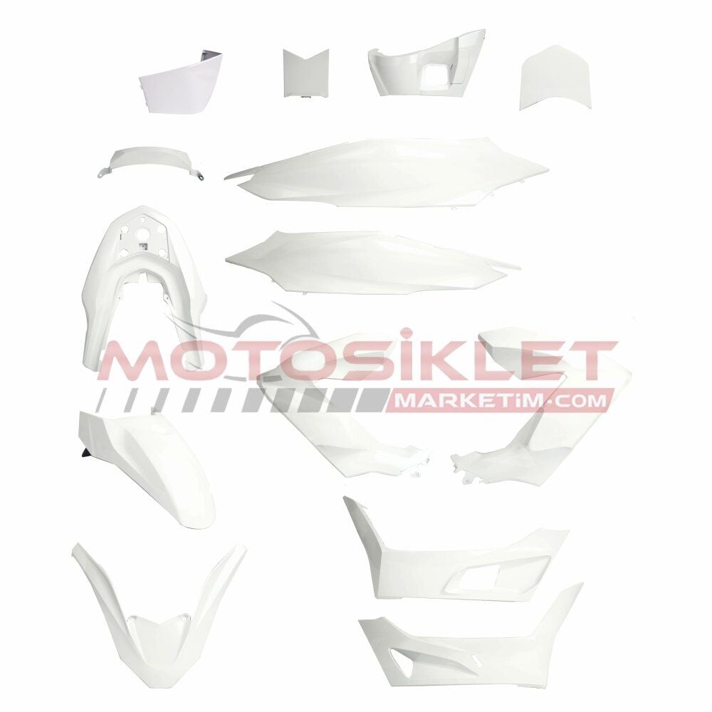 Pcx Kaporta Seti 2020-2022 Beyaz Boyalı