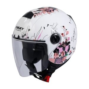 SW 715 IRIS BEYAZ PEMBE KASK