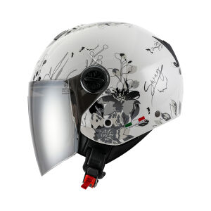 SW 715 IRIS BEYAZ GRİ KASK
