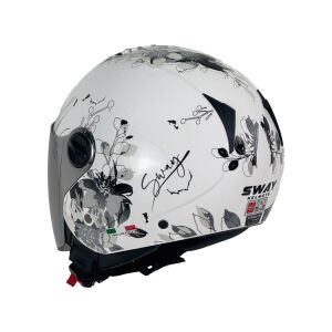 SW 715 IRIS BEYAZ GRİ KASK