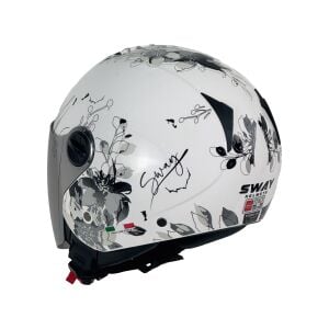 SW 715 IRIS BEYAZ GRİ KASK