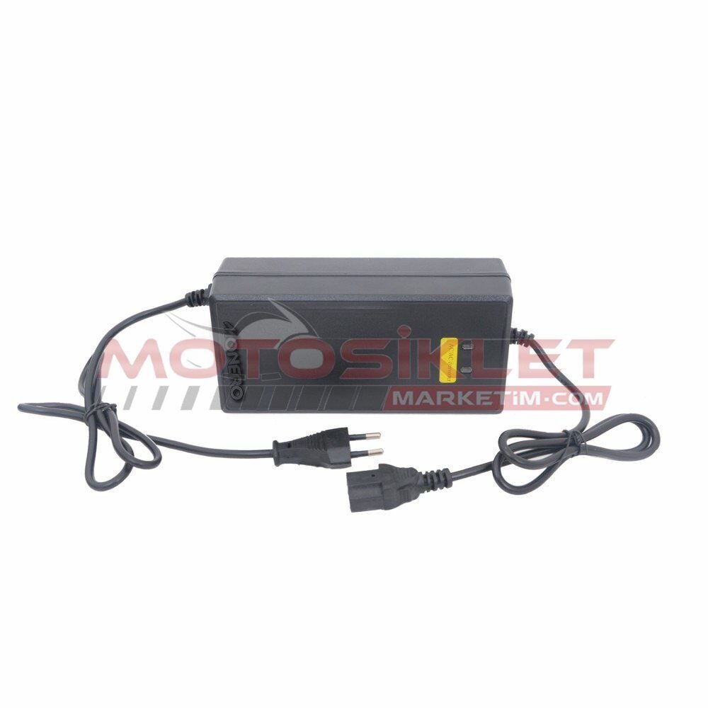 E-Bike Şarj Cihazı 48V 50-80Ah]  Şarj Cihazı Devre Kesicili