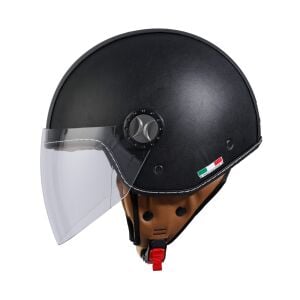 SW 701 SİYAH DERİ KASK
