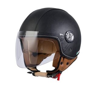 SW 701 SİYAH DERİ KASK
