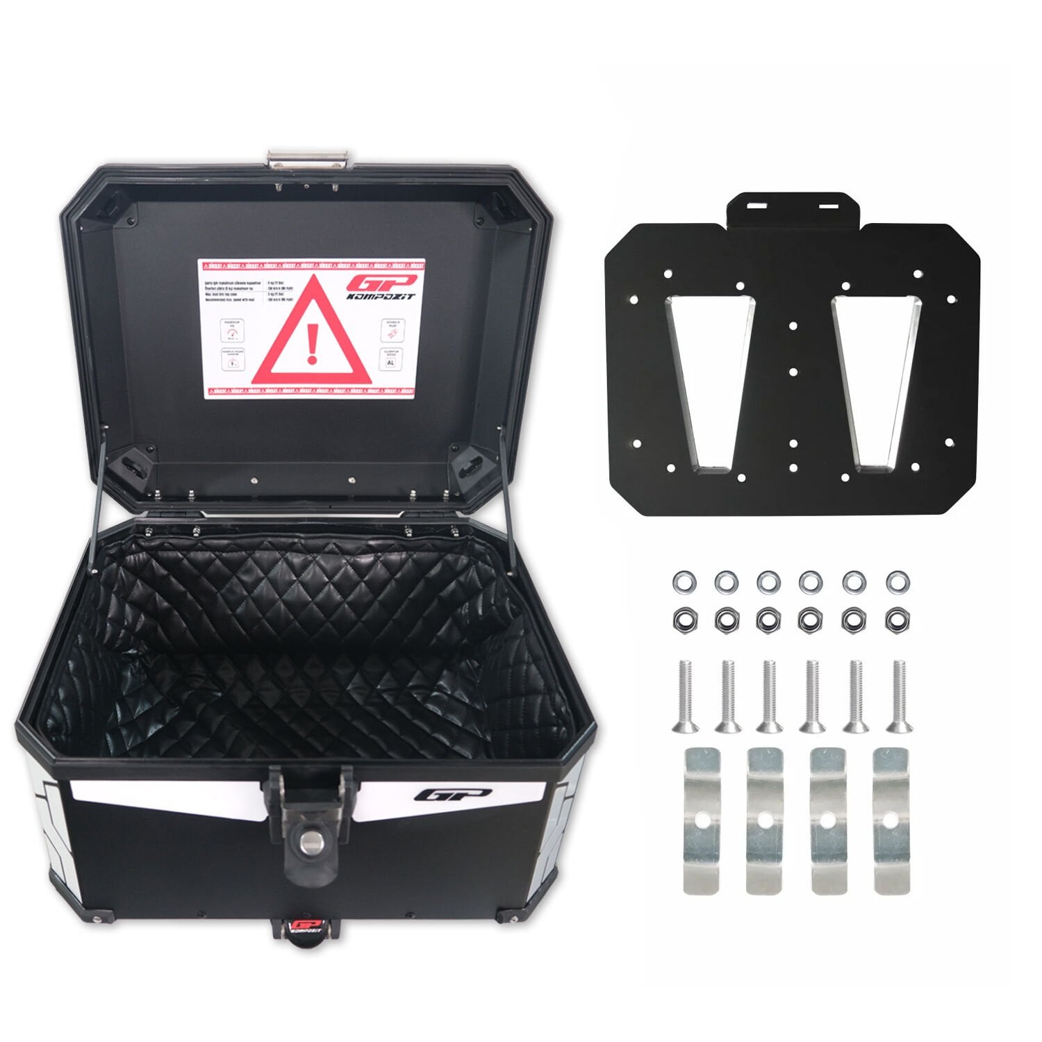 ÇANTA GP ALÜMİNYUM 45LT 2808 SİYAH