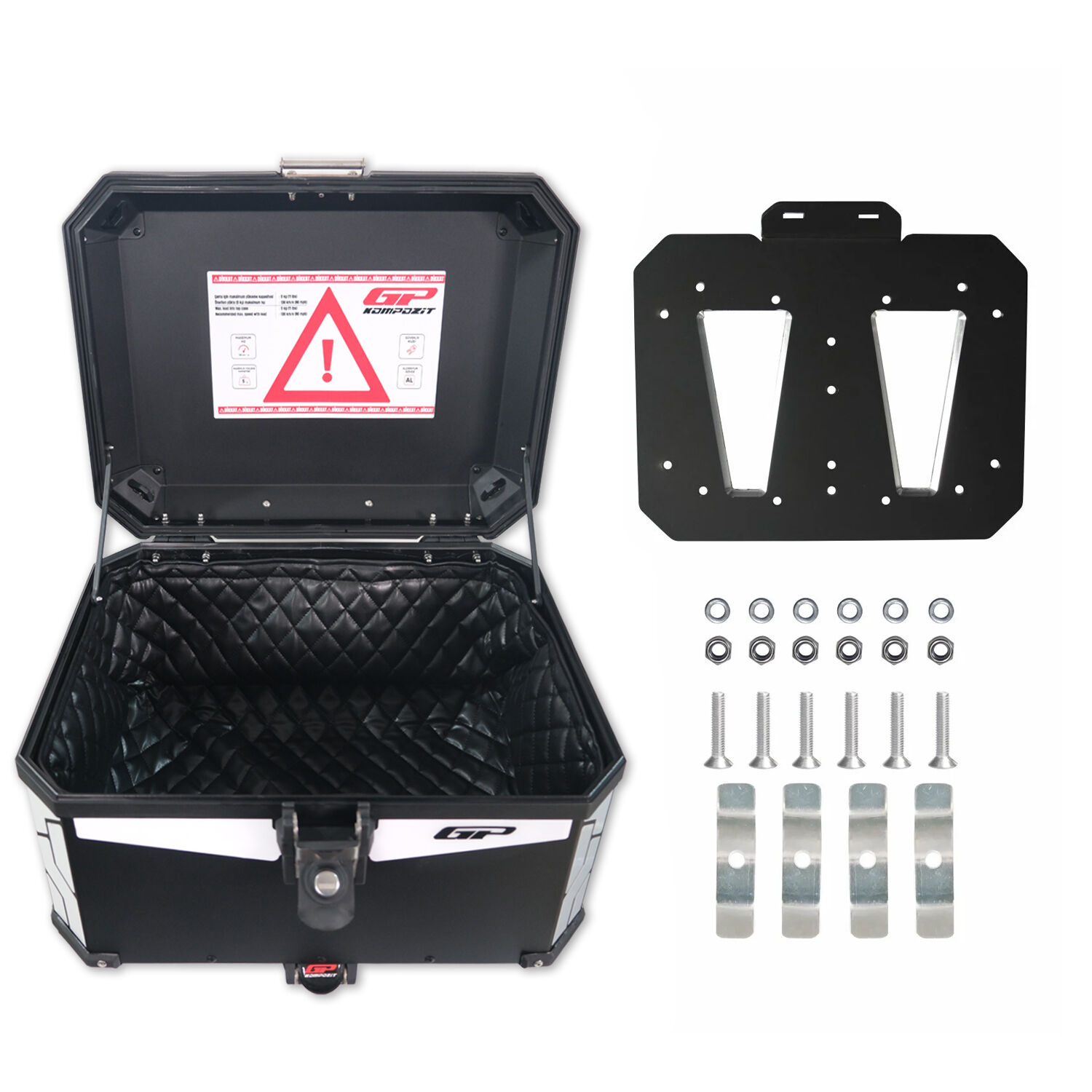 ÇANTA GP ALÜMİNYUM 45LT 2808 SİYAH