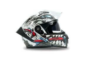 AUK BEAST BEYAZ  KASK