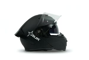 AUK MAT SİYAH  KASK