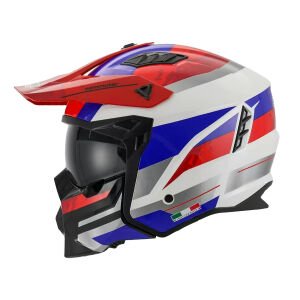 SW X1 SEUL TRAK WHİTE RED KASK