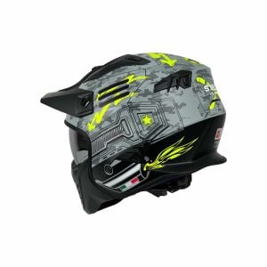 SW 726X - X2 TOKYO TROOPER GREY YELLOW KASK