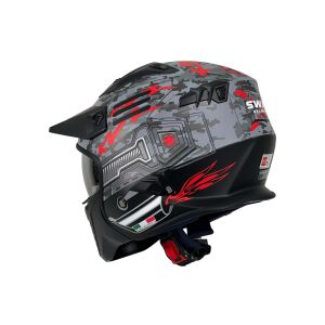 SW 726X - X2 TOKYO TROOPER BLACK RED KASK