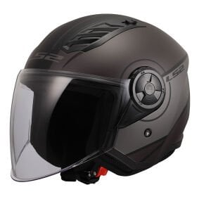 AIRFLOW 2 COVER MAT SİYAH GRİ KASK