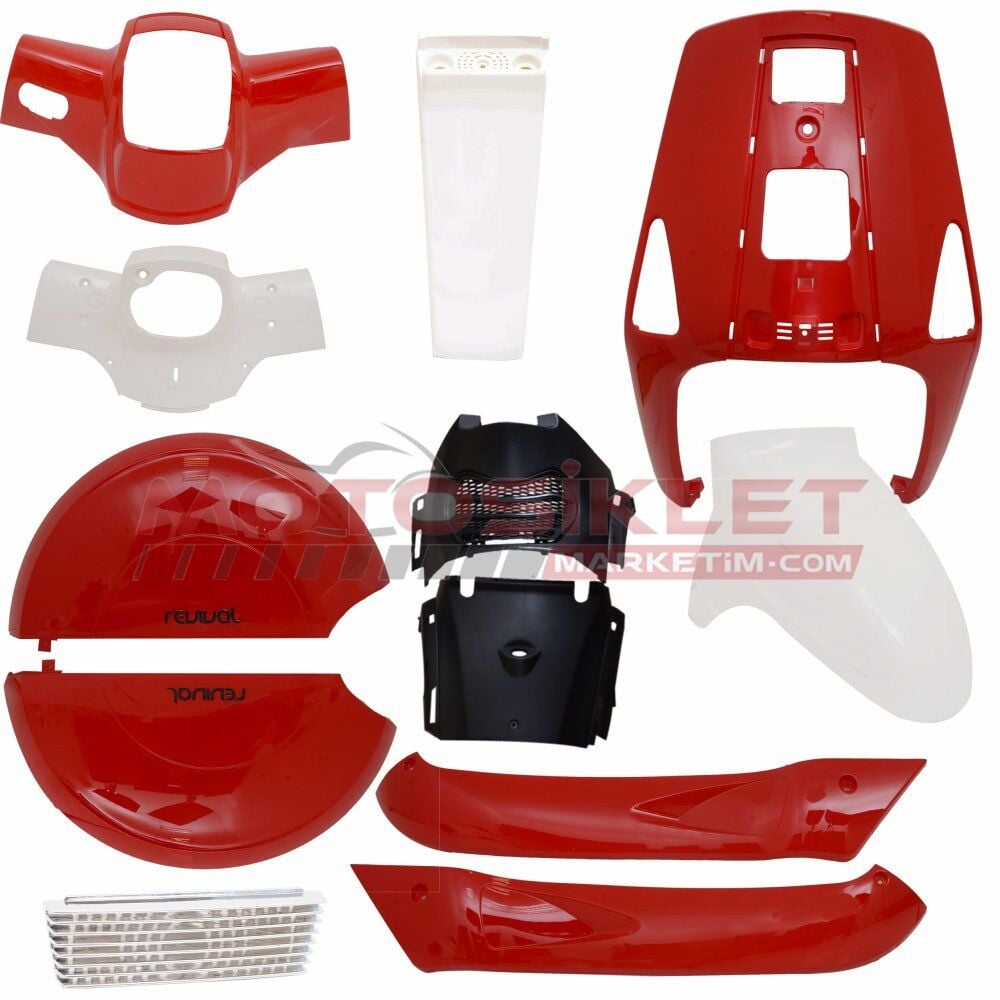 Revival Kaporta Seti Kırmızı