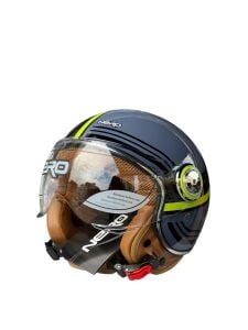TK 06 VESPA GRİ YEŞİL KASK