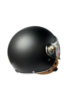 TK 06 VESPA MAT SİYAH KASK