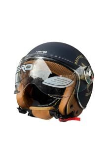 TK 06 VESPA GRİ YILDIZLI KASK