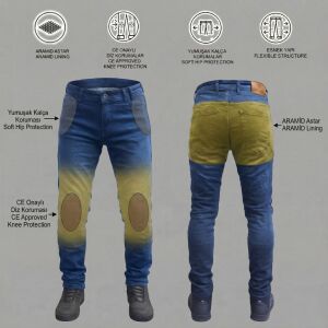 PANTOLON TITANS KOT LACİVERT
