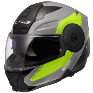SCOPE 2 DURIA GRİ NEON SARI KASK