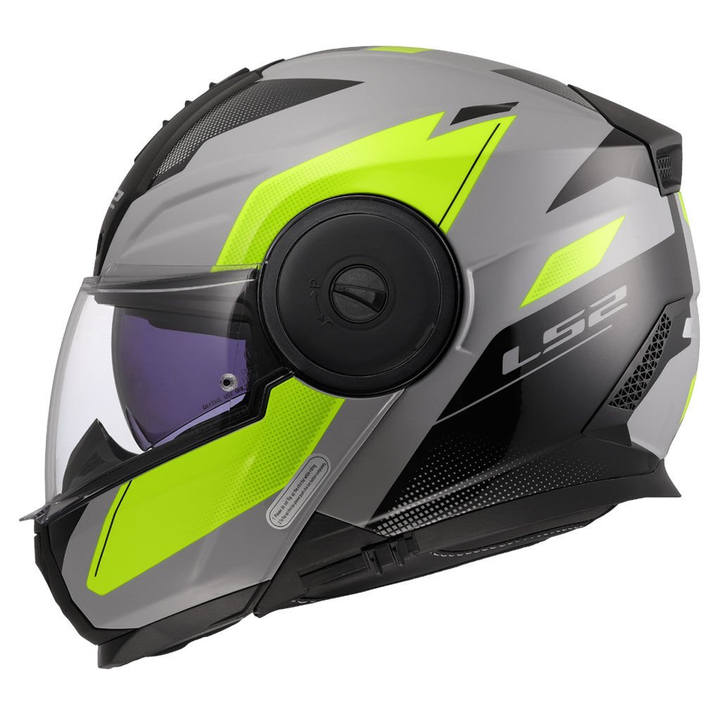 SCOPE 2 DURIA GRİ NEON SARI KASK