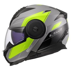SCOPE 2 DURIA GRİ NEON SARI KASK