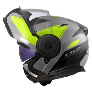 SCOPE 2 DURIA GRİ NEON SARI KASK
