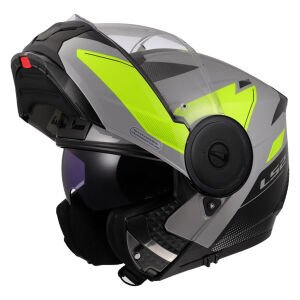 SCOPE 2 DURIA GRİ NEON SARI KASK