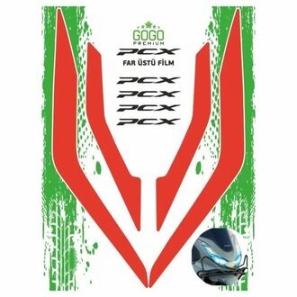 FAR ÜSTÜ FİLM PCX 2021-2024 KIRMIZI