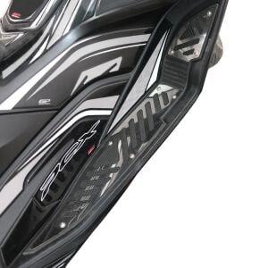 BASAMAK KORUMA PCX KAUÇUK DETAYLI KROM BASAMAK 2805