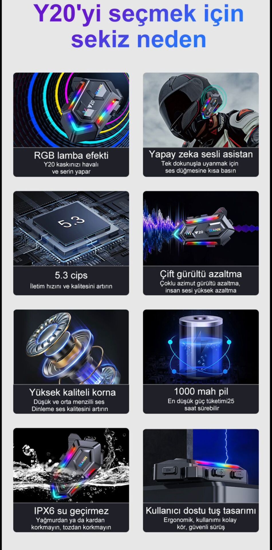 BLUETOOTH Y20