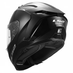 CHALLENGER 2 PARLAK SİYAH KASK