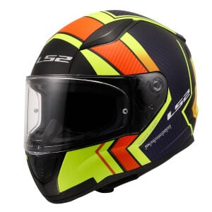 RAPID 2 EXTRA MAT NEON SARI-NAVY MAVİ KASK